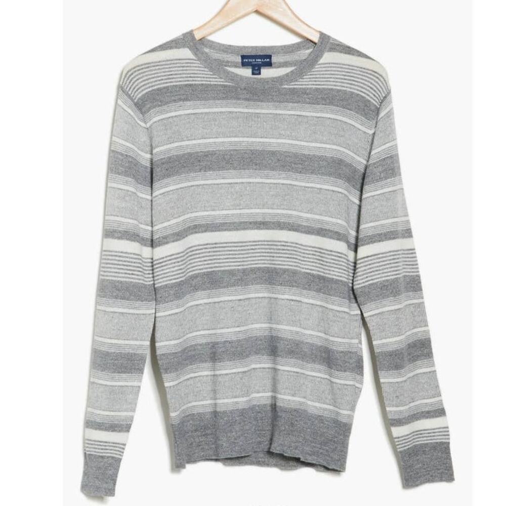 NWT Peter Millar Keys merino wool linen blend crewneck sweater - XXL / 2XL